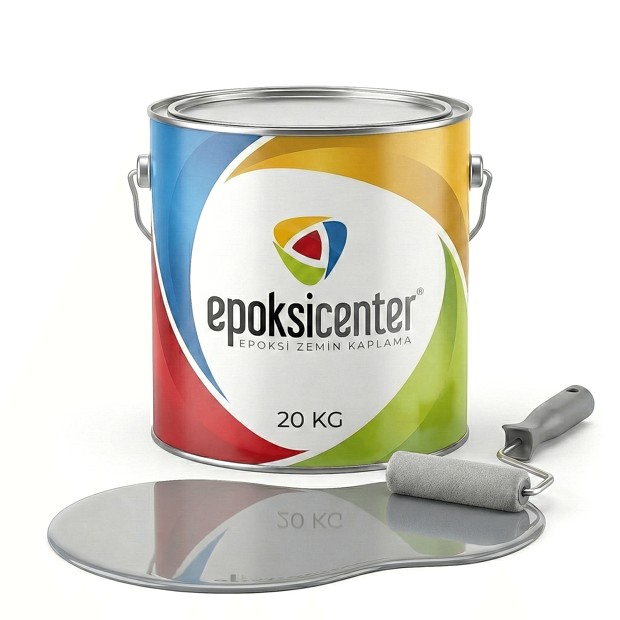 Epoksi zemin boyası 20kg endüstriyel zemin kaplama